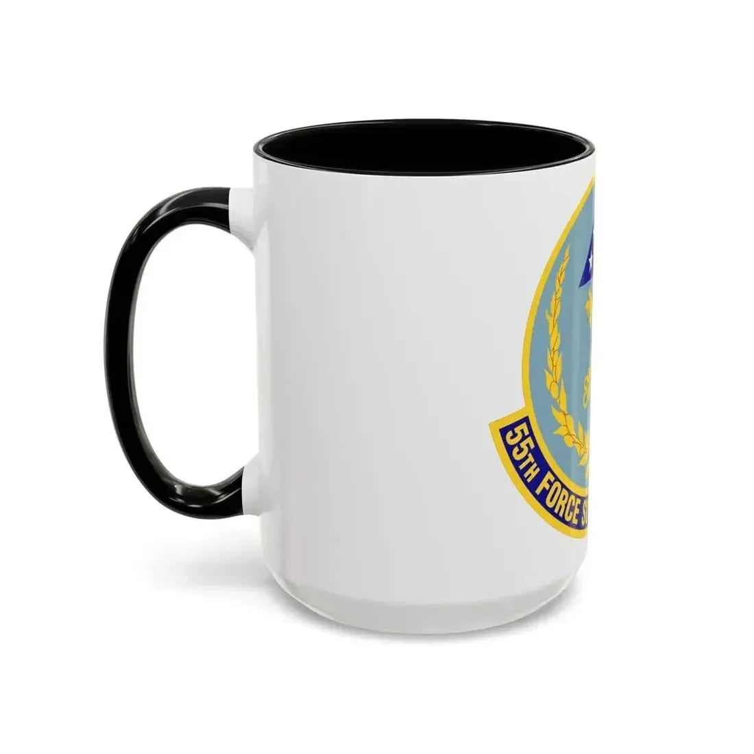 55th Force Support Squadron (U.S. Air Force) Accent Coffee Mug - Go Mug Yourself