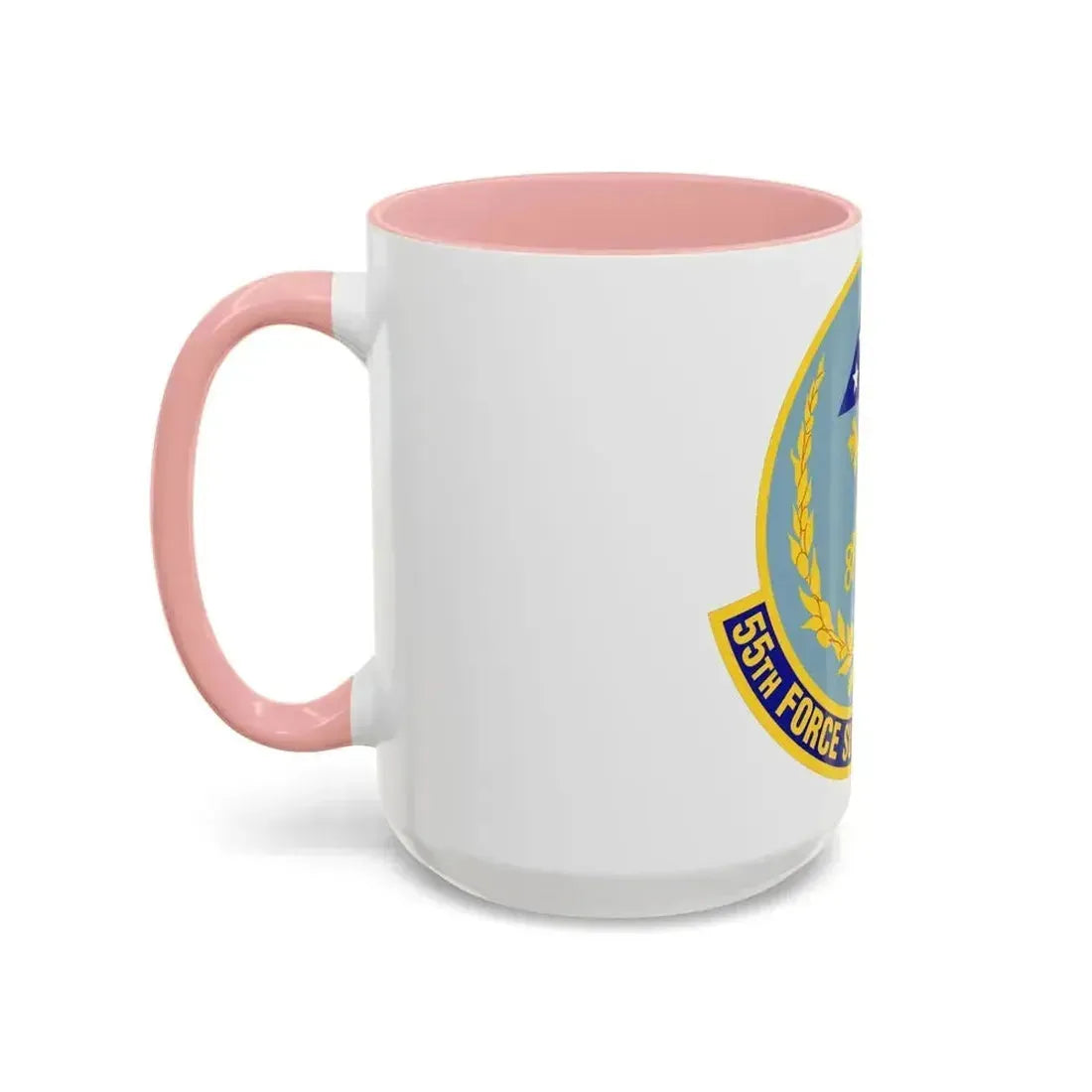 55th Force Support Squadron (U.S. Air Force) Accent Coffee Mug - Go Mug Yourself