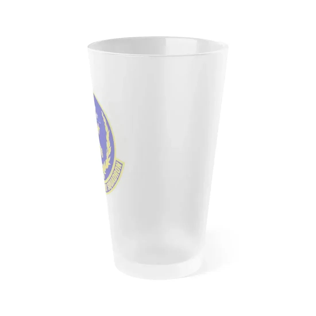 55th Force Support Squadron (U.S. Air Force) Frosted Pint Glass 16oz - Go Mug Yourself