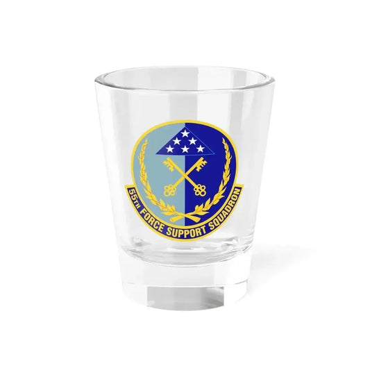 55th Force Support Squadron (U.S. Air Force) Shot Glass 1.5oz 1.5oz - Go Mug Yourself