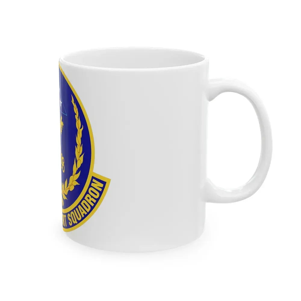 55th Force Support Squadron (U.S. Air Force) White Coffee Mug - Go Mug Yourself