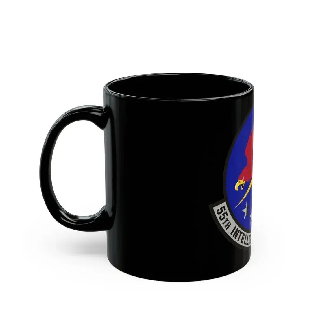 55th Intelligence Support Squadron (U.S. Air Force) Black Coffee Mug - Go Mug Yourself