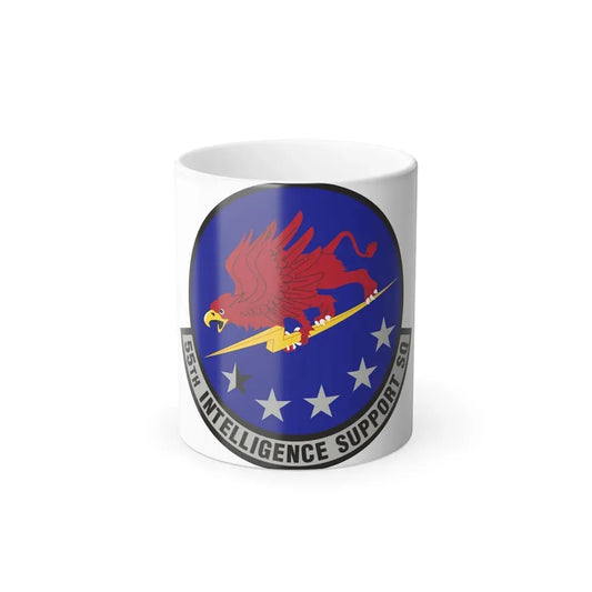 55th Intelligence Support Squadron (U.S. Air Force) Color Changing Coffee Mug 11oz - Go Mug Yourself