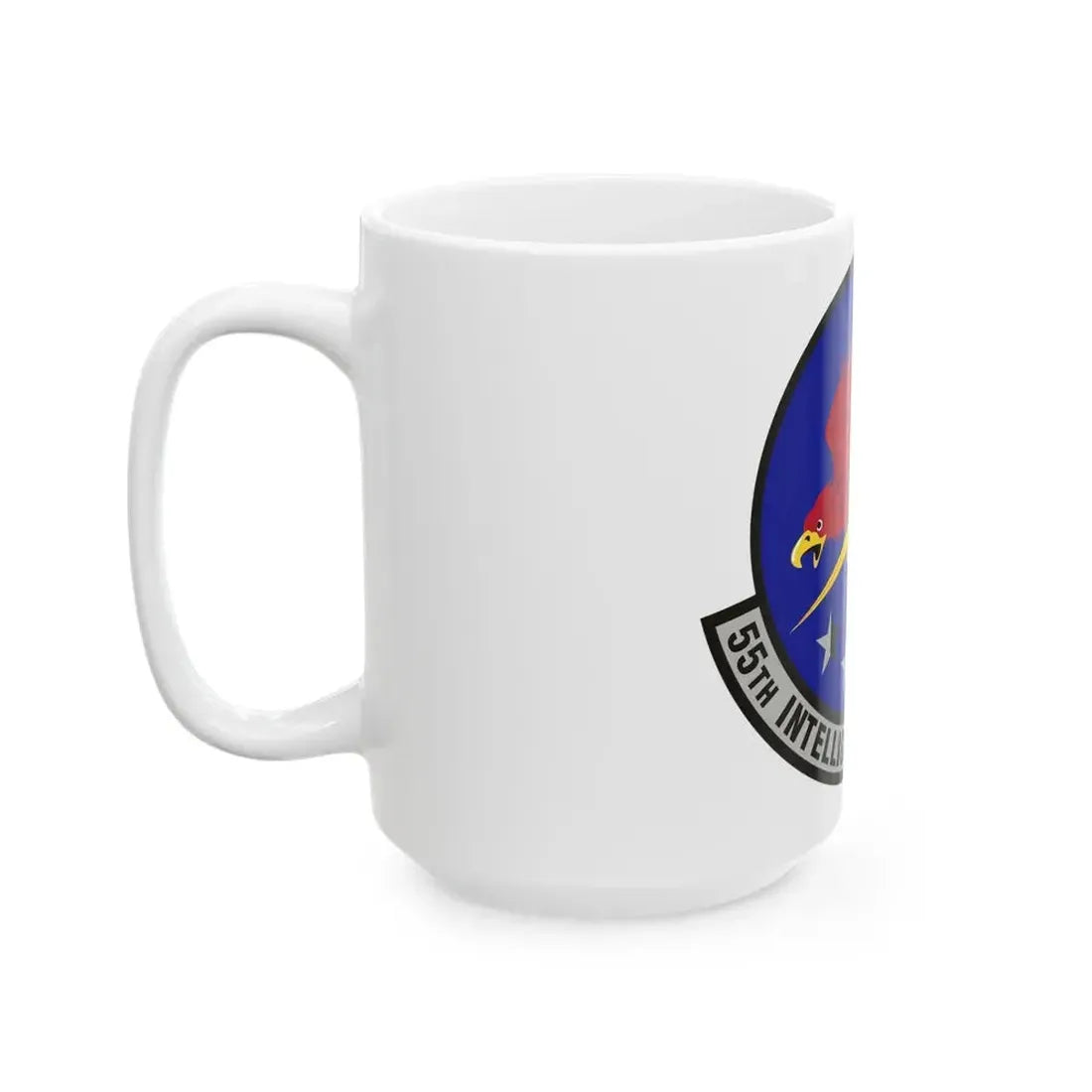 55th Intelligence Support Squadron (U.S. Air Force) White Coffee Mug - Go Mug Yourself