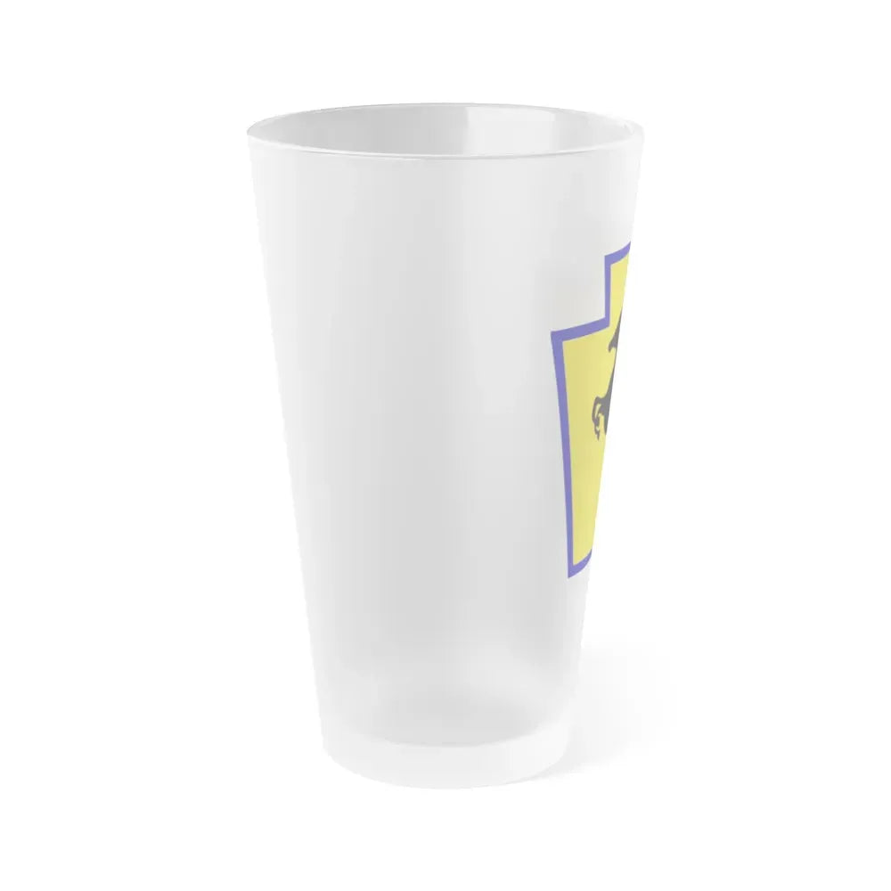 55th Maneuver Enhancement Brigade (U.S. Army) Frosted Pint Glass 16oz - Go Mug Yourself