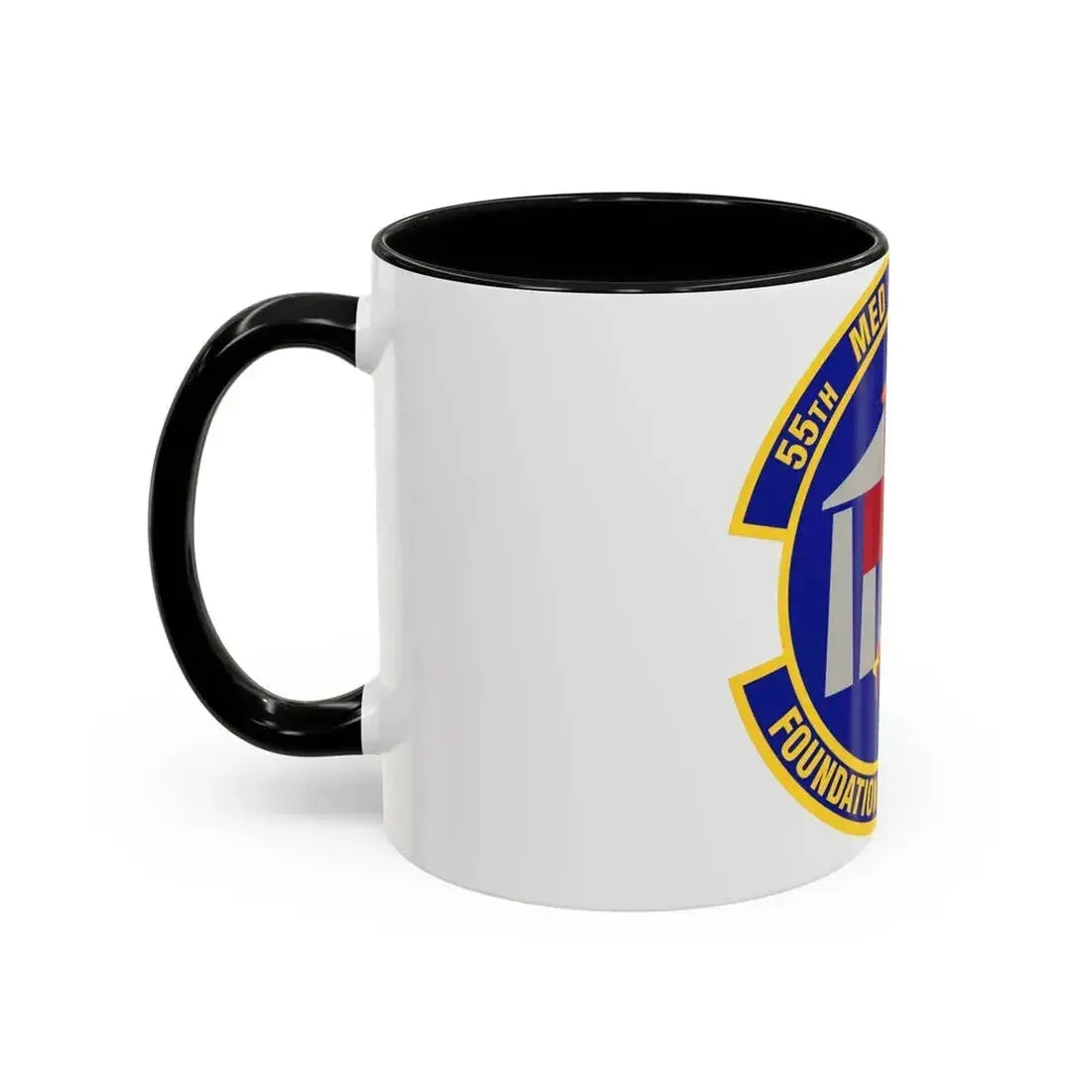 55th Medical Support Squadron (U.S. Air Force) Accent Coffee Mug - Go Mug Yourself