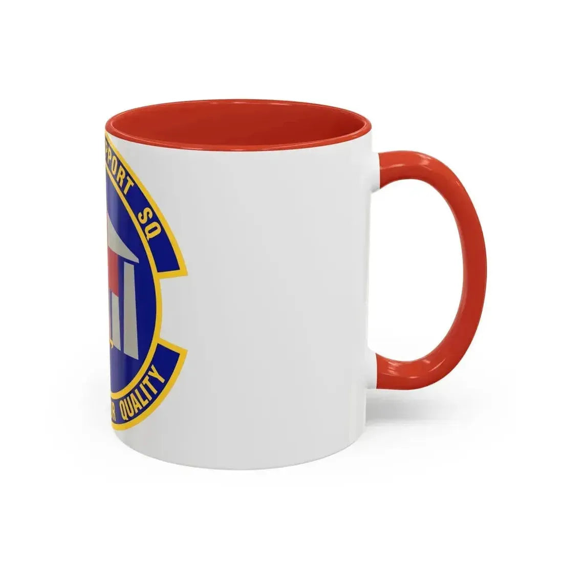 55th Medical Support Squadron (U.S. Air Force) Accent Coffee Mug - Go Mug Yourself