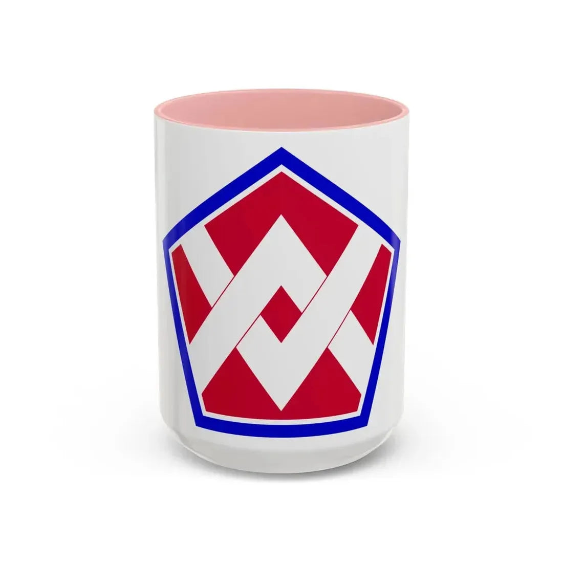 55th Sustainment Brigade (U.S. Army) Accent Coffee Mug 15oz Pink - Go Mug Yourself