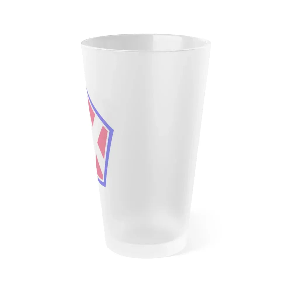 55th Sustainment Brigade (U.S. Army) Frosted Pint Glass 16oz - Go Mug Yourself