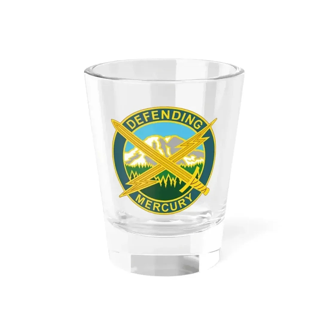 56 Information Operations Group (U.S. Army) Shot Glass 1.5oz 1.5oz - Go Mug Yourself