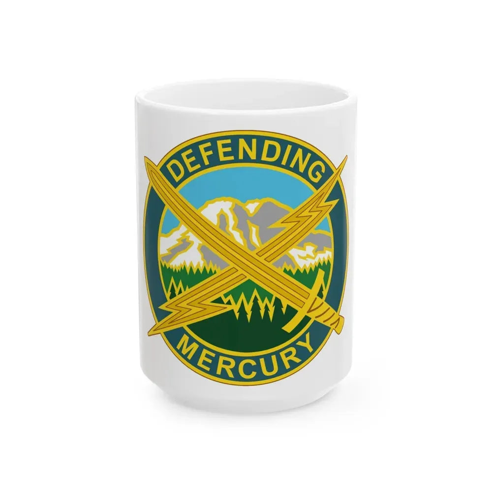 56 Information Operations Group (U.S. Army) White Coffee Mug 15oz - Go Mug Yourself