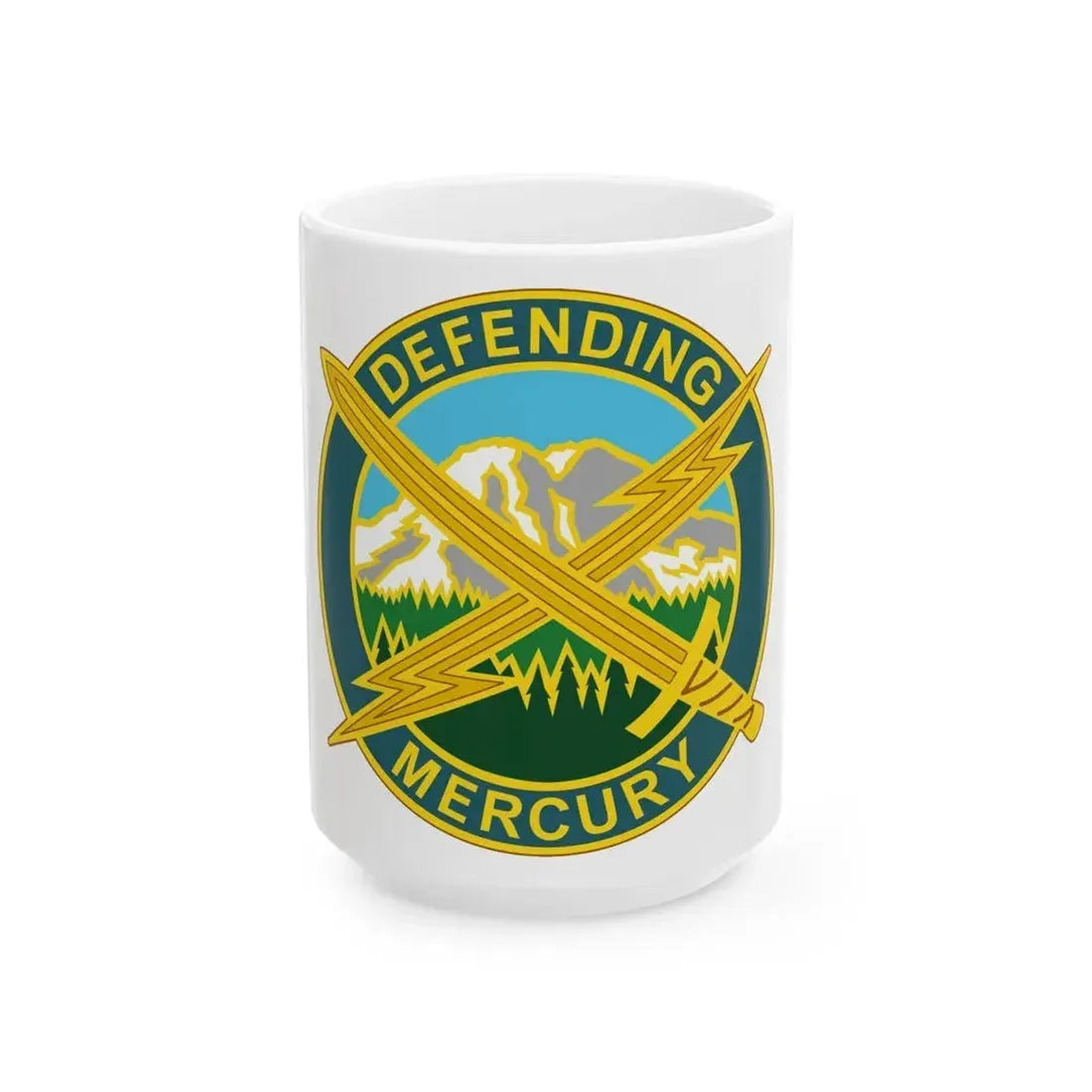 56 Information Operations Group (U.S. Army) White Coffee Mug 15oz - Go Mug Yourself