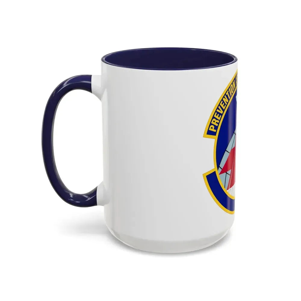 56 Operational Medical Readiness Squadron AETC (U.S. Air Force) Accent Coffee Mug - Go Mug Yourself