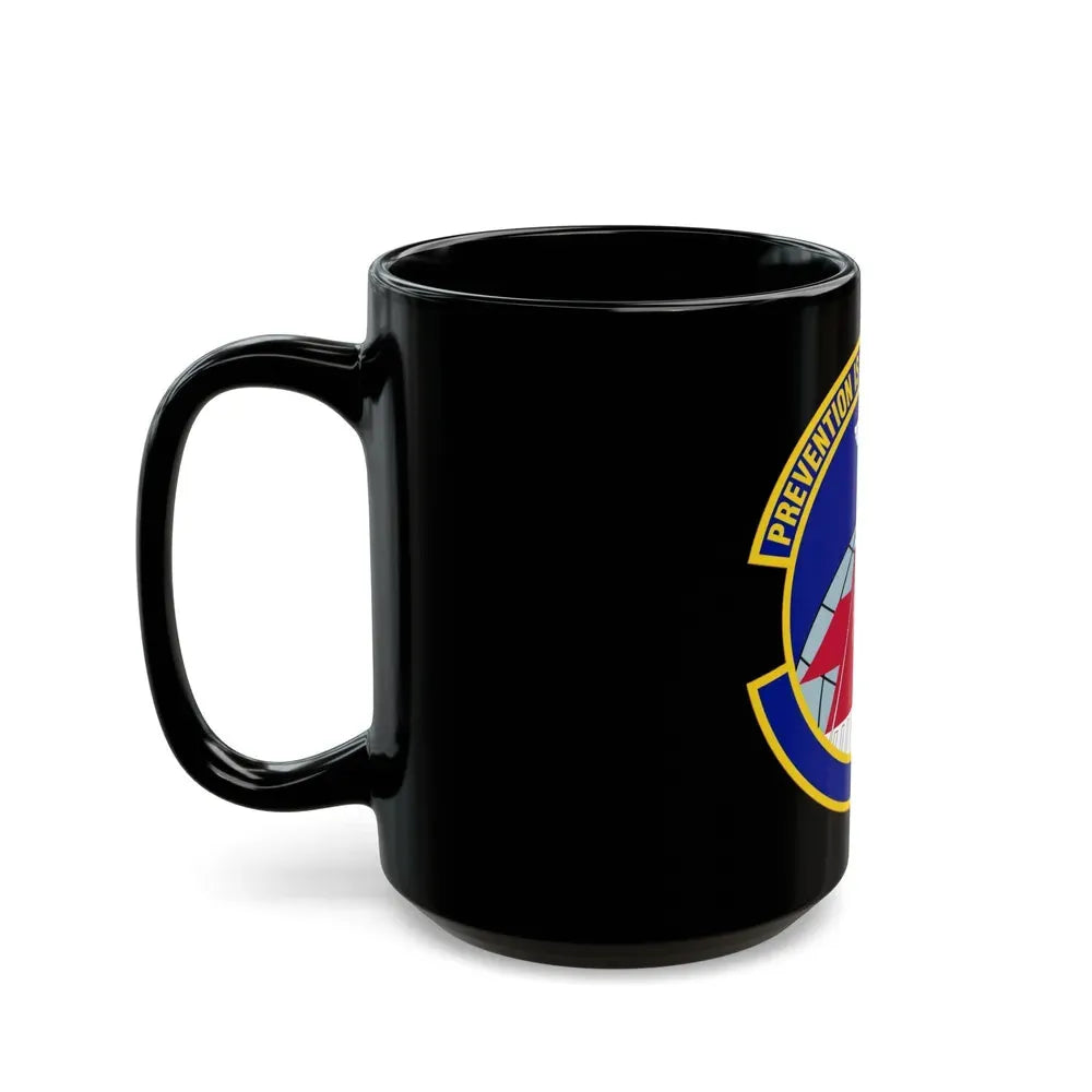 56 Operational Medical Readiness Squadron AETC (U.S. Air Force) Black Coffee Mug - Go Mug Yourself