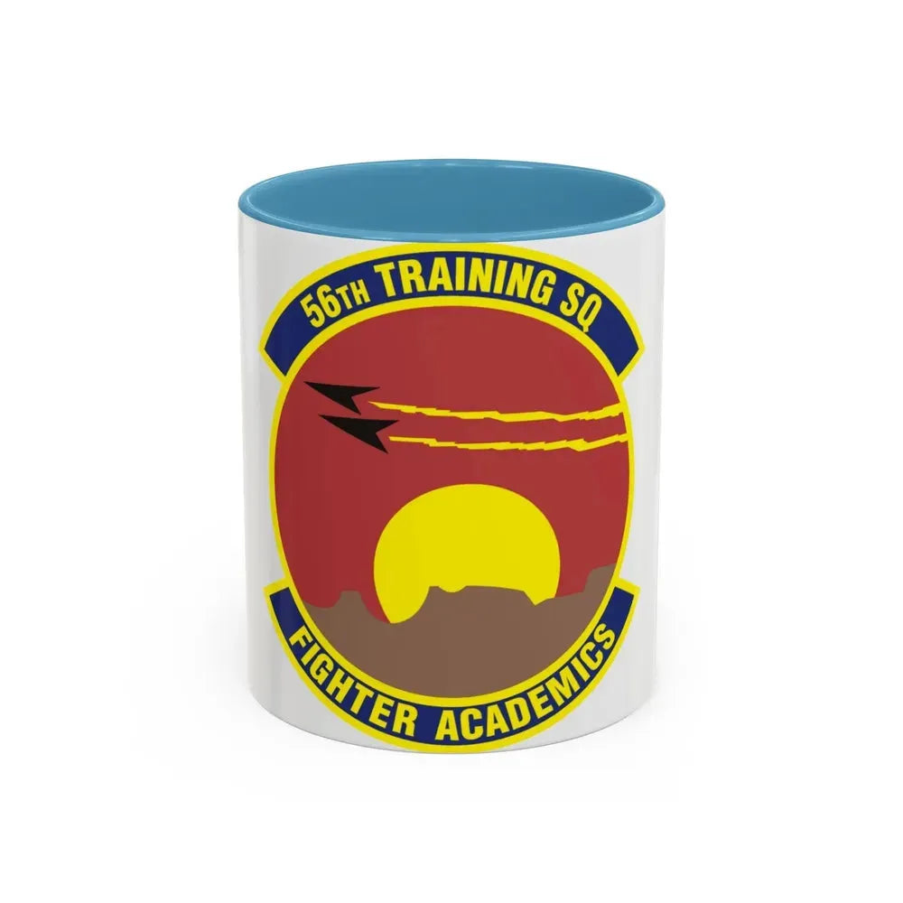 56 Training Squadron AETC (U.S. Air Force) Accent Coffee Mug 11oz Light Blue - Go Mug Yourself