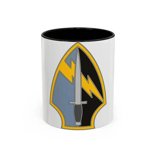 560 Battlefield Surveillance Brigade 2 (U.S. Army) Accent Coffee Mug 11oz Black - Go Mug Yourself