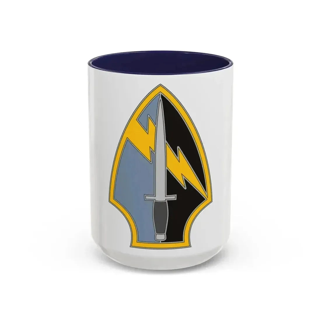 560 Battlefield Surveillance Brigade 2 (U.S. Army) Accent Coffee Mug 15oz Navy - Go Mug Yourself