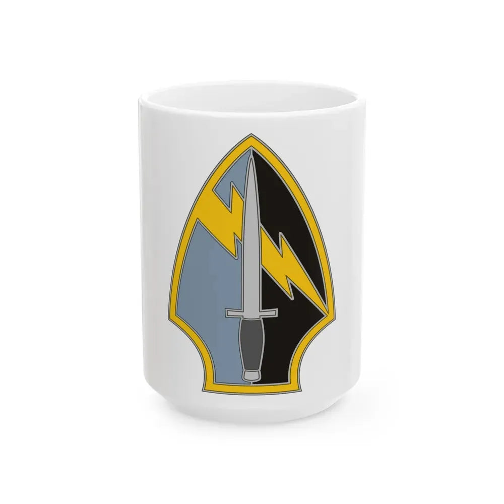 560 Battlefield Surveillance Brigade 2 (U.S. Army) White Coffee Mug 15oz - Go Mug Yourself