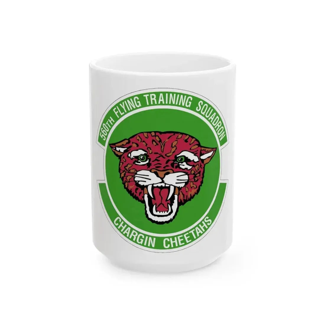 560 Flying Training Squadron AETC (U.S. Air Force) White Coffee Mug 15oz - Go Mug Yourself