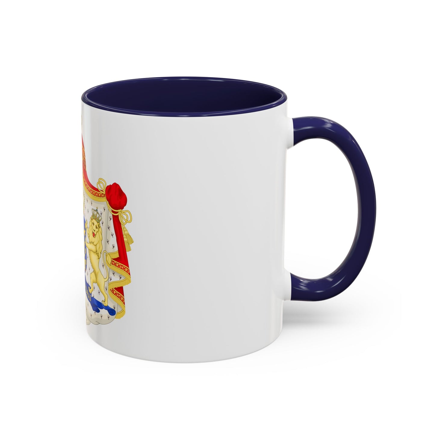 Royal coat of arms of the Netherlands (1815-1907) - Accent Coffee Mug
