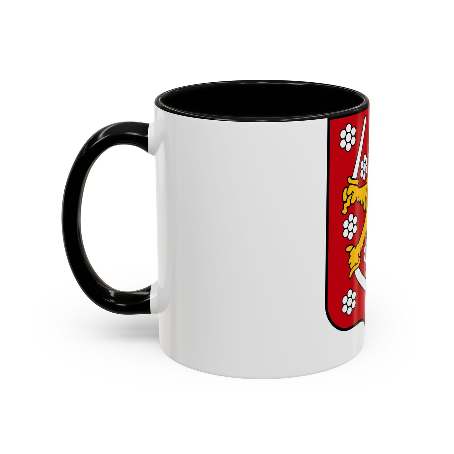 Coats of arms of the Grand Duchy of Finland - Accent Coffee Mug