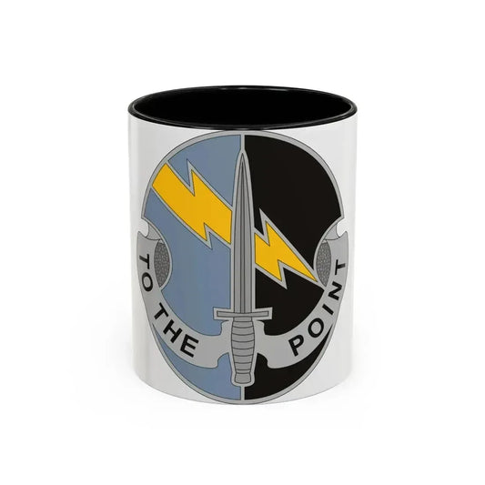 560th Battlefield Surveillance Brigade 2 (U.S. Army) Accent Coffee Mug 11oz Black - Go Mug Yourself