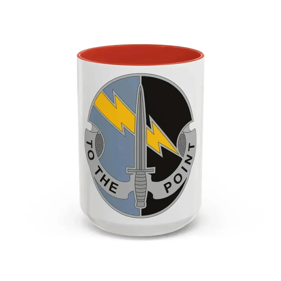 560th Battlefield Surveillance Brigade 2 (U.S. Army) Accent Coffee Mug 15oz Red - Go Mug Yourself