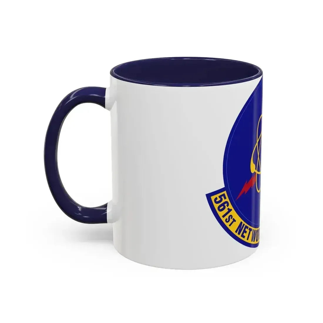 561 Network Operations Squadron ACC (U.S. Air Force) Accent Coffee Mug - Go Mug Yourself