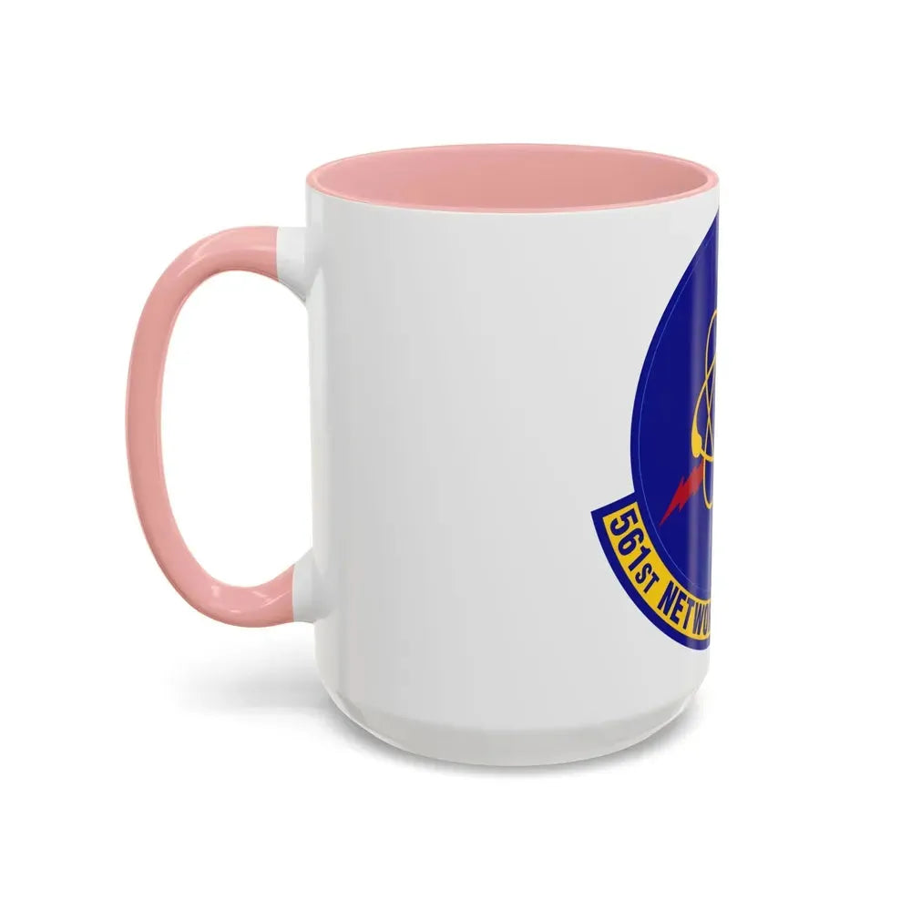 561 Network Operations Squadron ACC (U.S. Air Force) Accent Coffee Mug - Go Mug Yourself