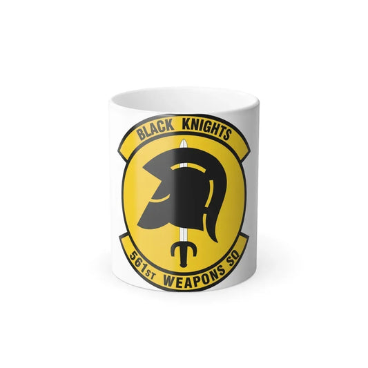 561 Weapons Squadron ACC (U.S. Air Force) Color Changing Coffee Mug 11oz - Go Mug Yourself