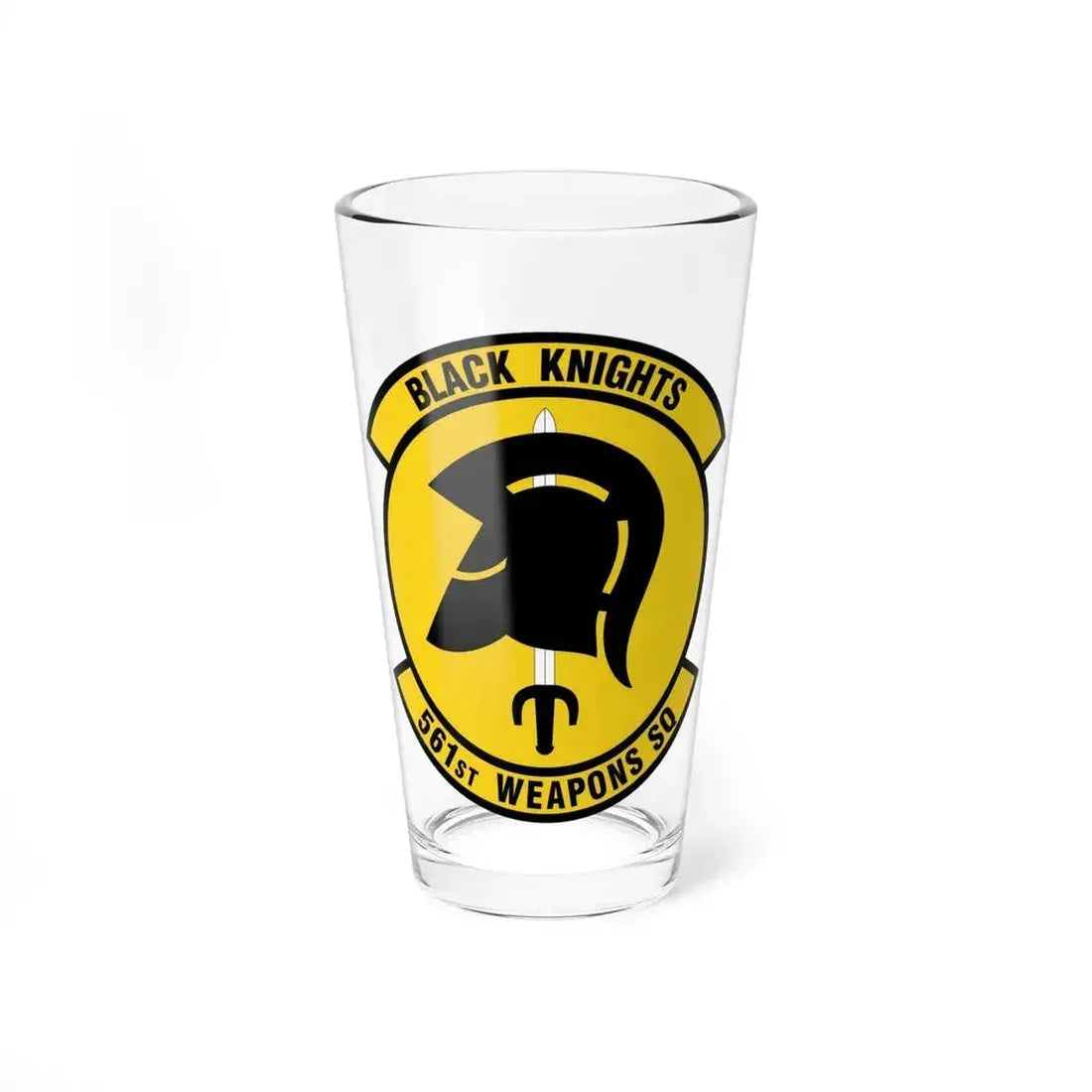 561 Weapons Squadron ACC (U.S. Air Force) Pint Glass 16oz 16oz - Go Mug Yourself