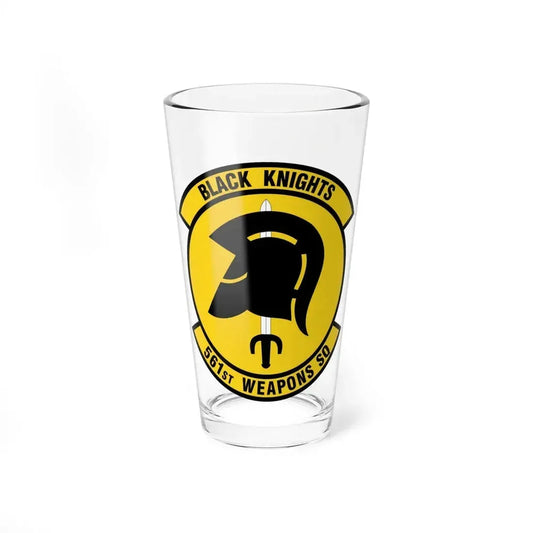 561 Weapons Squadron ACC (U.S. Air Force) Pint Glass 16oz 16oz - Go Mug Yourself
