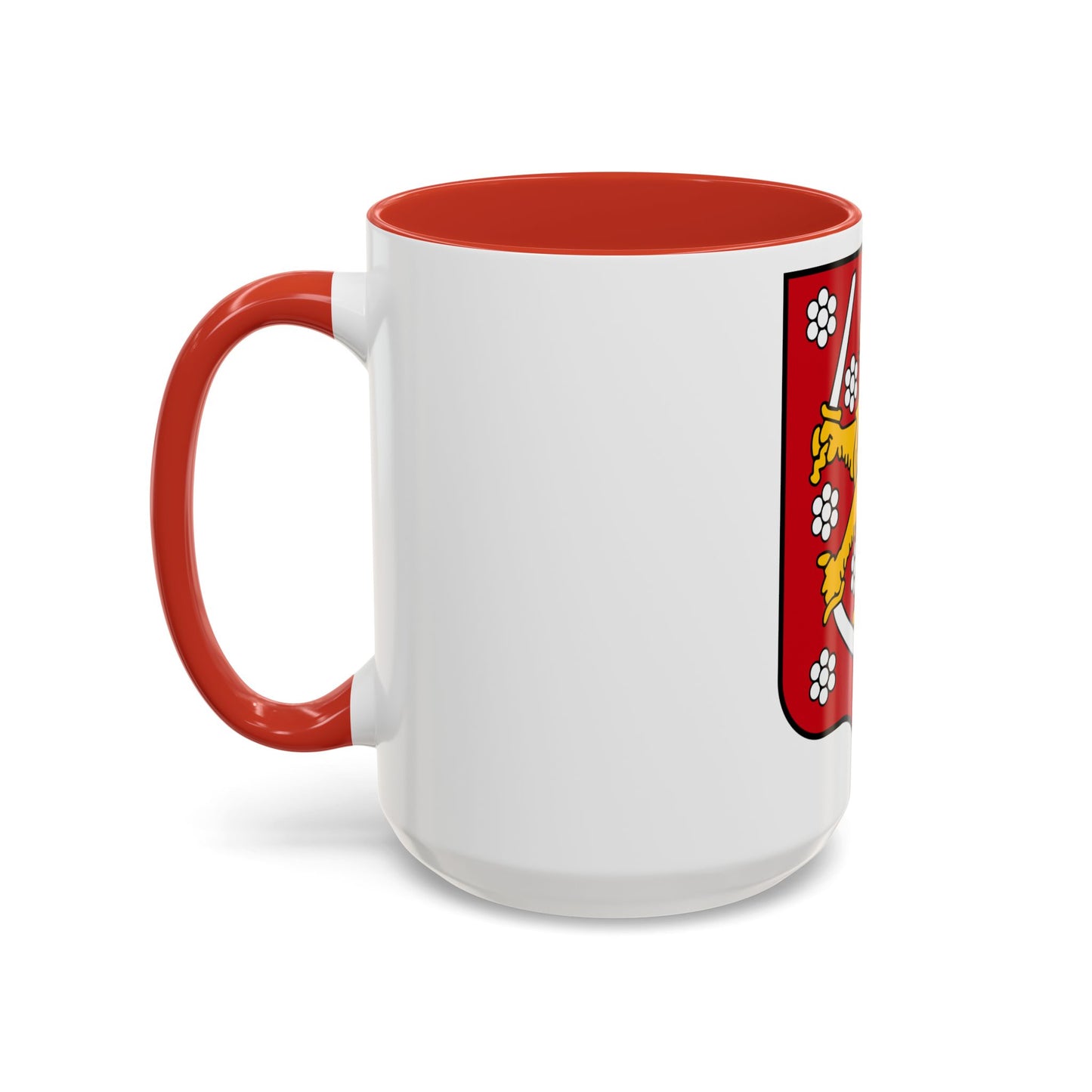 Coats of arms of the Grand Duchy of Finland - Accent Coffee Mug