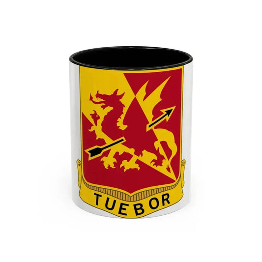 562nd Air Defense Artillery Regiment (U.S. Army) Accent Coffee Mug 11oz Black - Go Mug Yourself