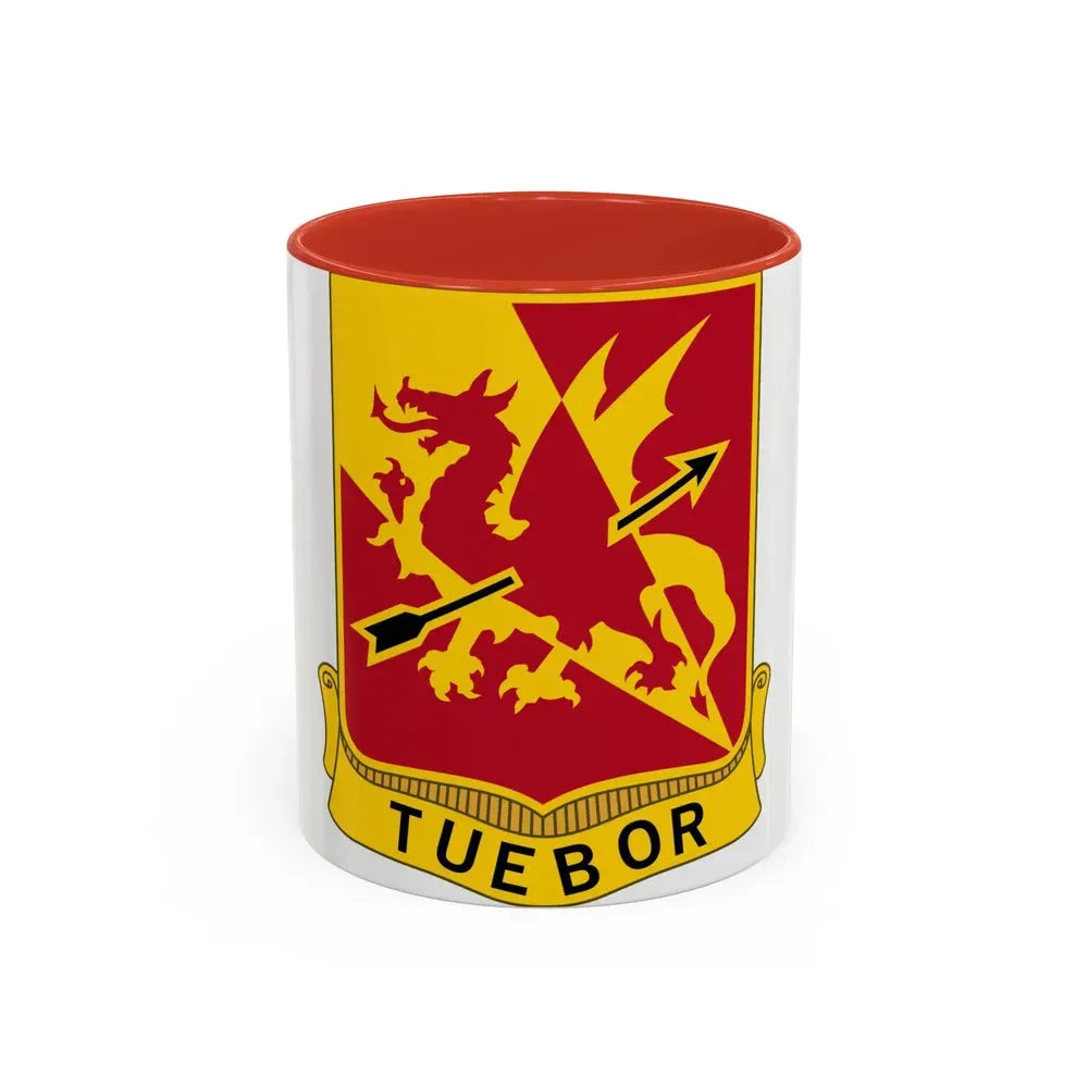 562nd Air Defense Artillery Regiment (U.S. Army) Accent Coffee Mug 11oz Red - Go Mug Yourself