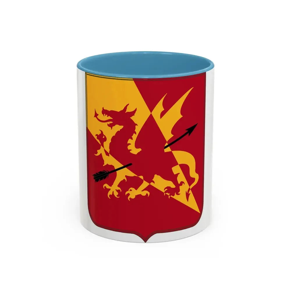 562nd Air Defense Artillery Regiment v2 (U.S. Army) Accent Coffee Mug 11oz Light Blue - Go Mug Yourself