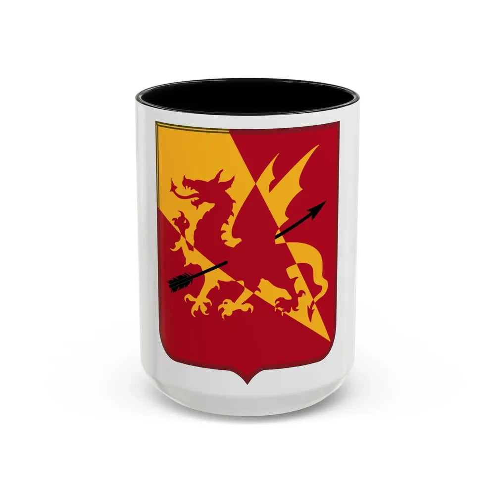 562nd Air Defense Artillery Regiment v2 (U.S. Army) Accent Coffee Mug 15oz Black - Go Mug Yourself
