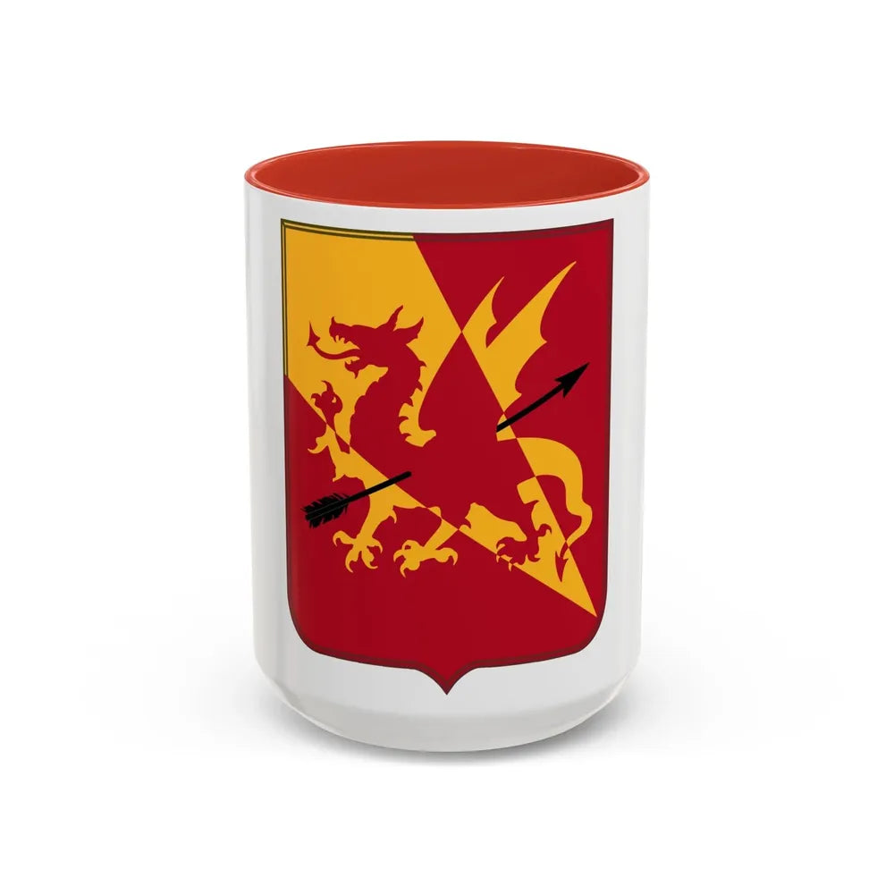 562nd Air Defense Artillery Regiment v2 (U.S. Army) Accent Coffee Mug 15oz Red - Go Mug Yourself