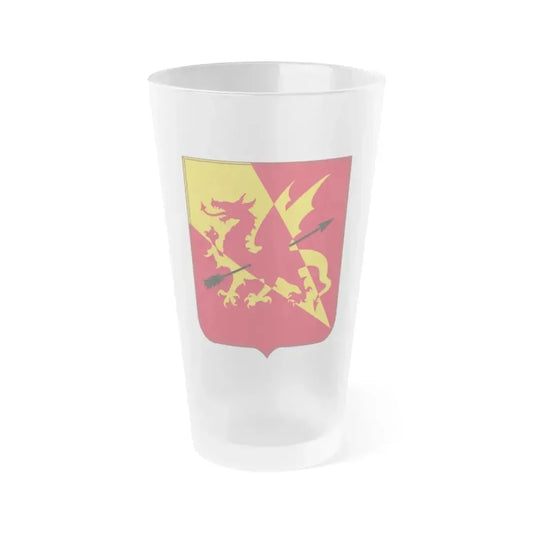 562nd Air Defense Artillery Regiment v2 (U.S. Army) Frosted Pint Glass 16oz 16oz Frosted - Go Mug Yourself