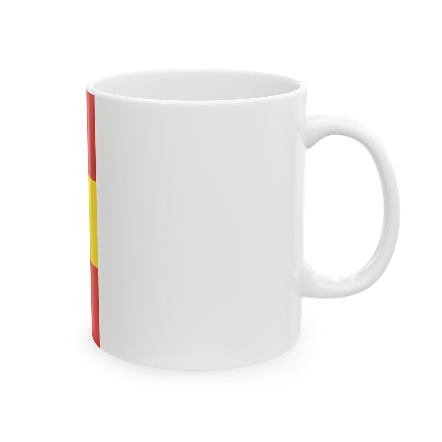 Knatterflagge Karlsruhe (Germany) White Coffee Mug