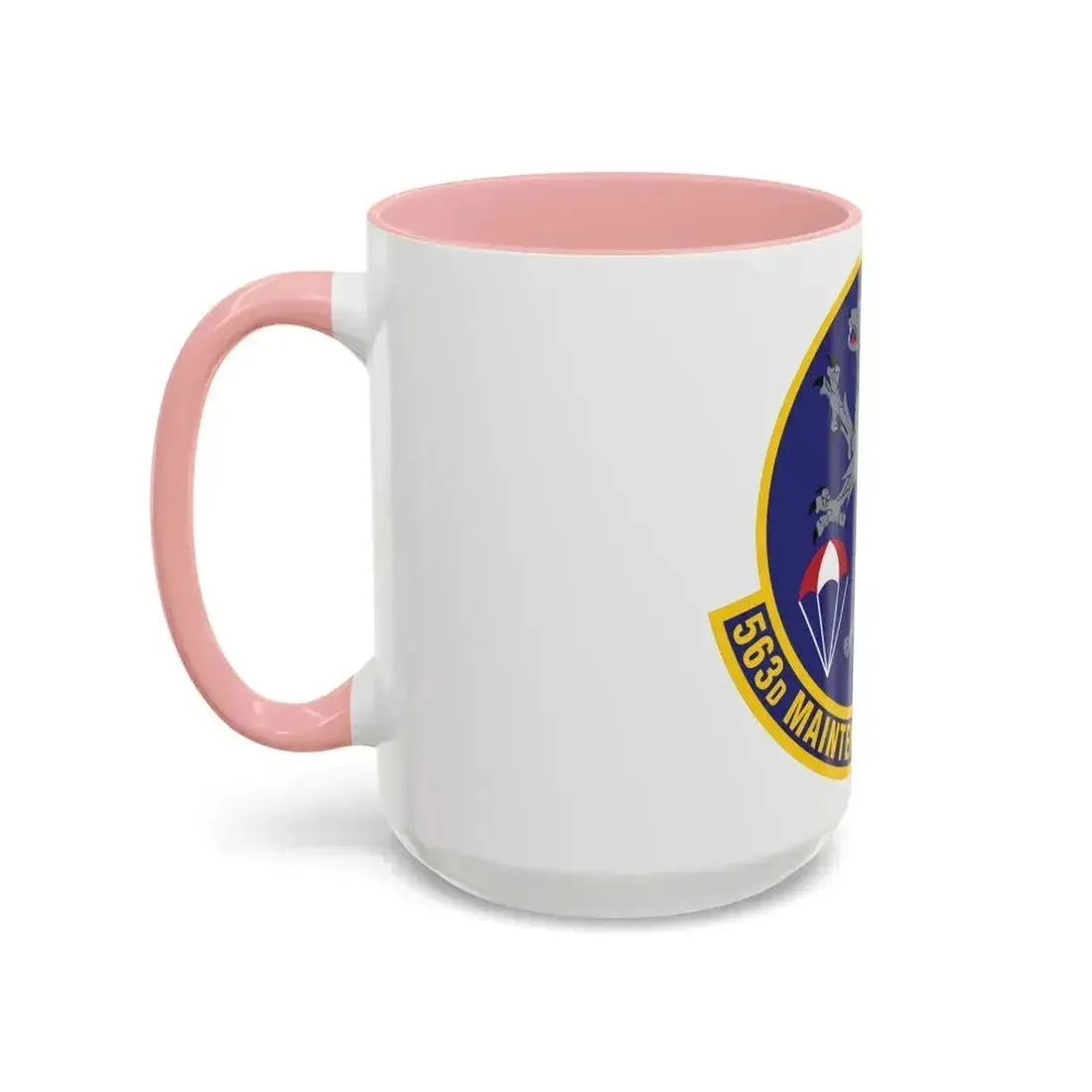 563d Maintenance Squadron (U.S. Air Force) Accent Coffee Mug - Go Mug Yourself