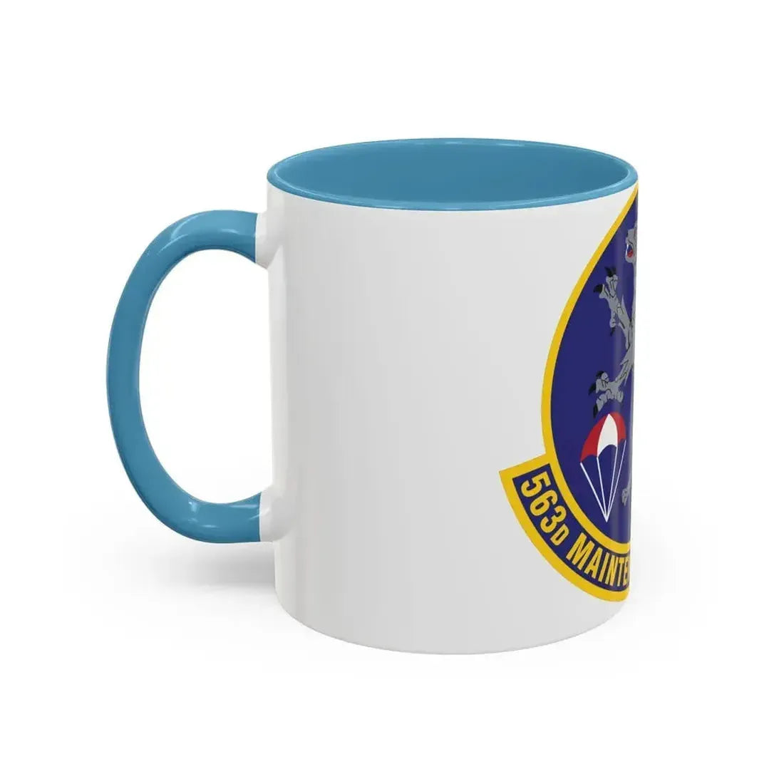 563d Maintenance Squadron (U.S. Air Force) Accent Coffee Mug - Go Mug Yourself