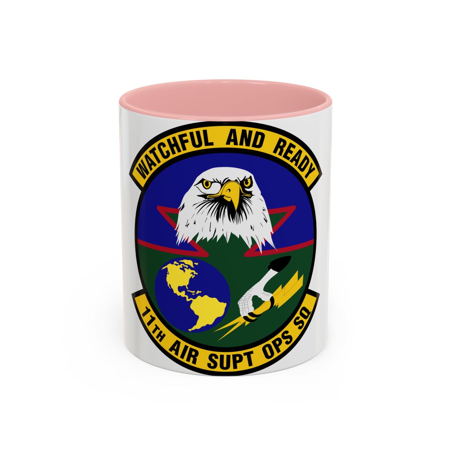 11 Air Support Operations Squadron ACC (U.S. Air Force) Accent Coffee Mug