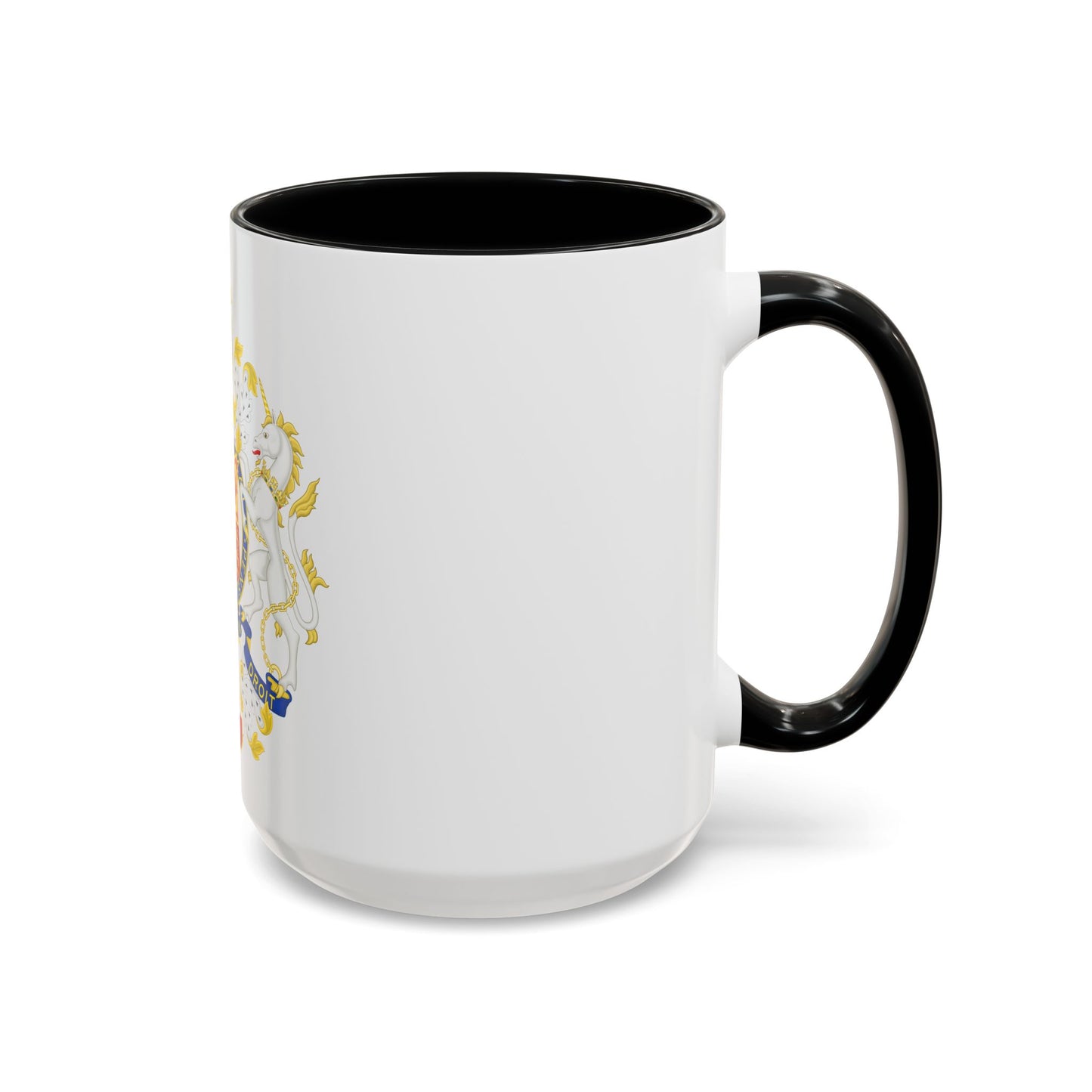 Coat of Arms of the Government of Gibraltar - Accent Coffee Mug