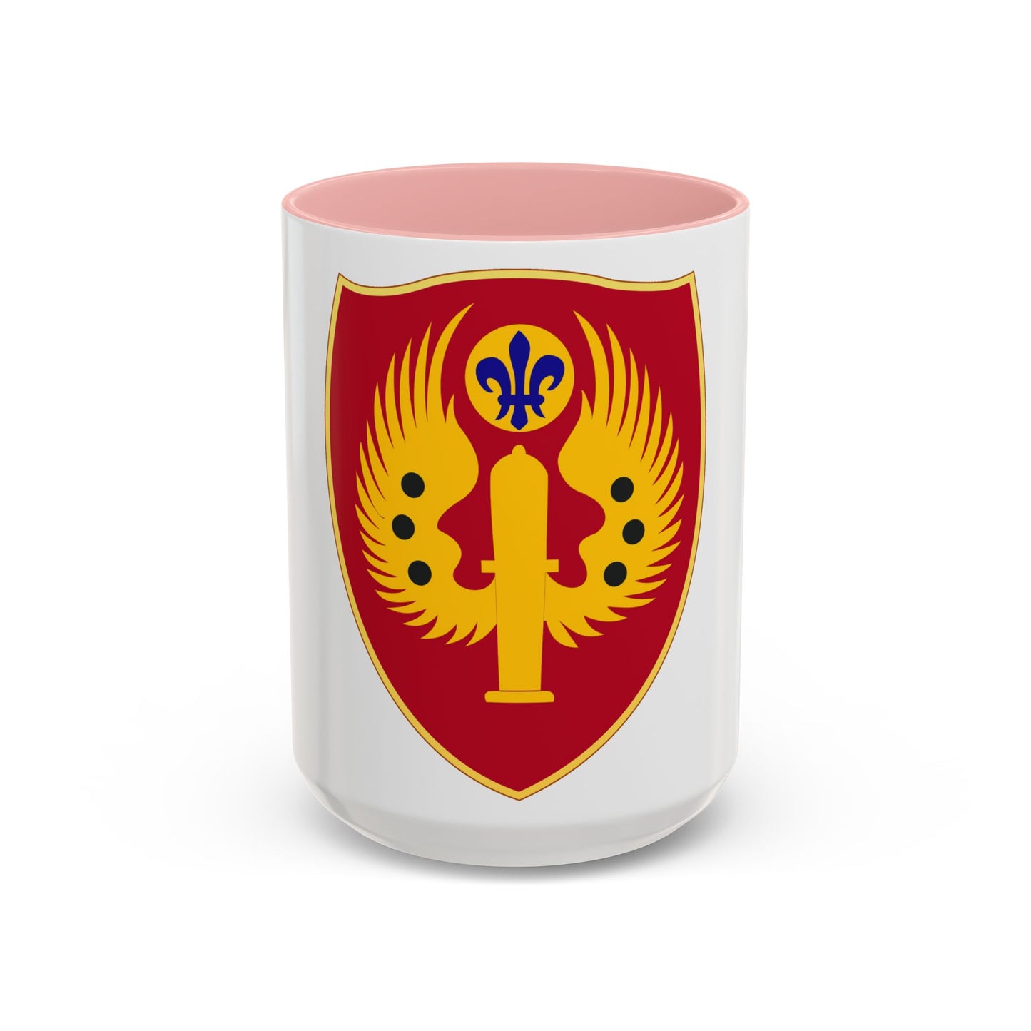 463rd Airborne Field Artillery Battalion (U.S. Army) Accent Coffee Mug