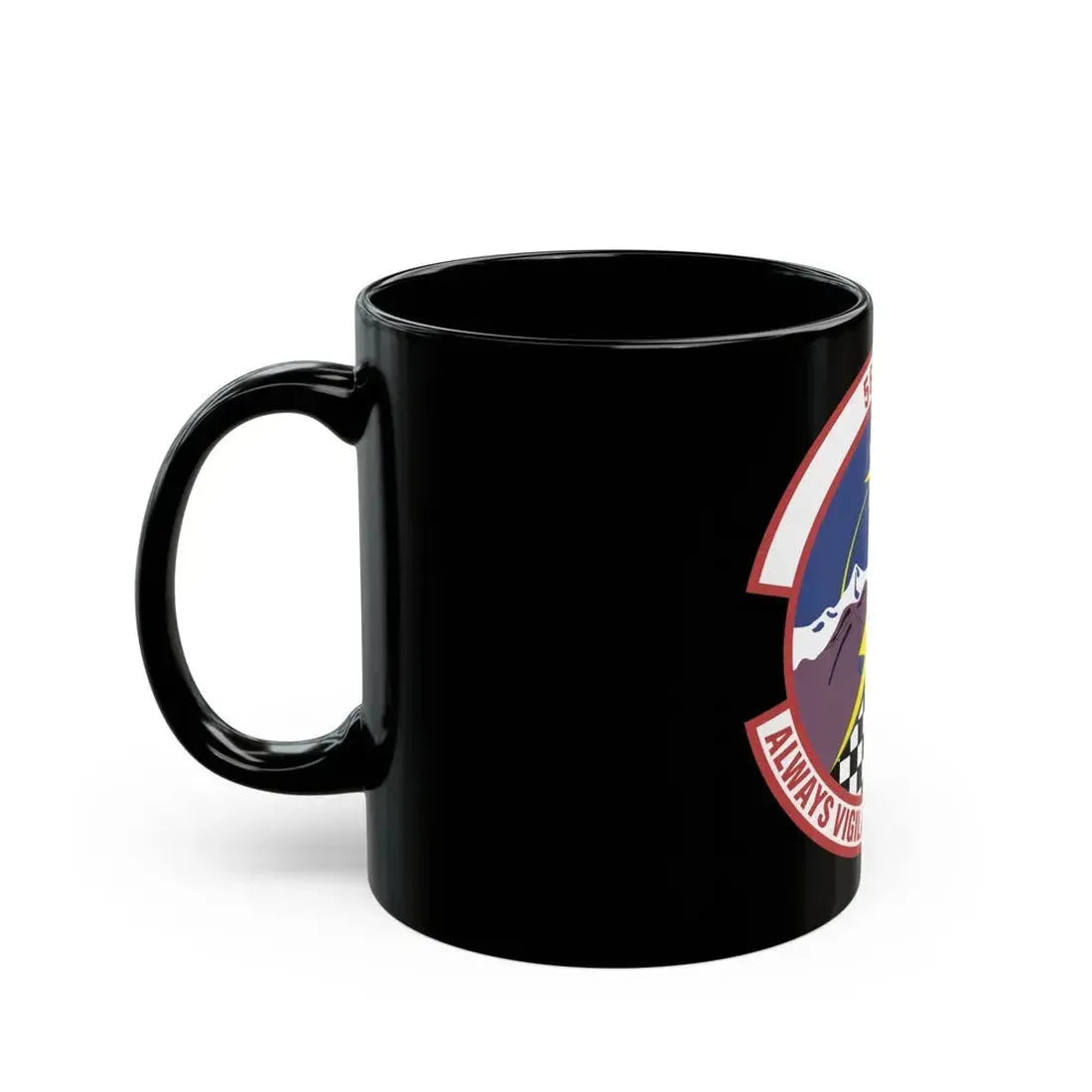 566th Operations Support Squadron (U.S. Air Force) Black Coffee Mug - Go Mug Yourself