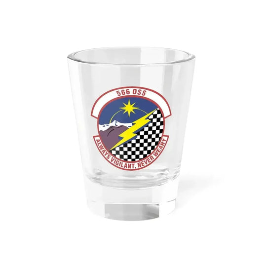 566th Operations Support Squadron (U.S. Air Force) Shot Glass 1.5oz 1.5oz - Go Mug Yourself