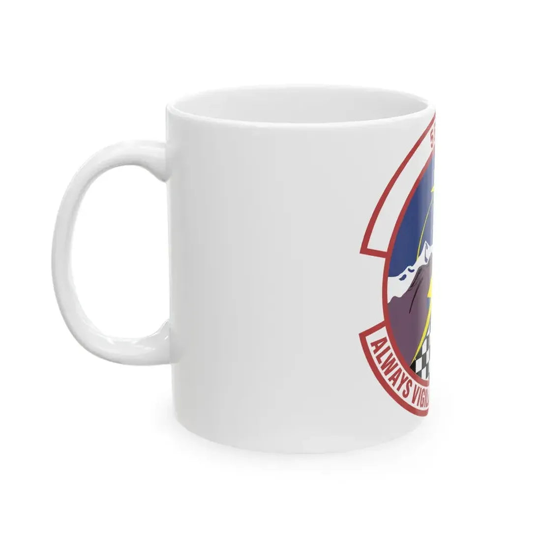 566th Operations Support Squadron (U.S. Air Force) White Coffee Mug - Go Mug Yourself