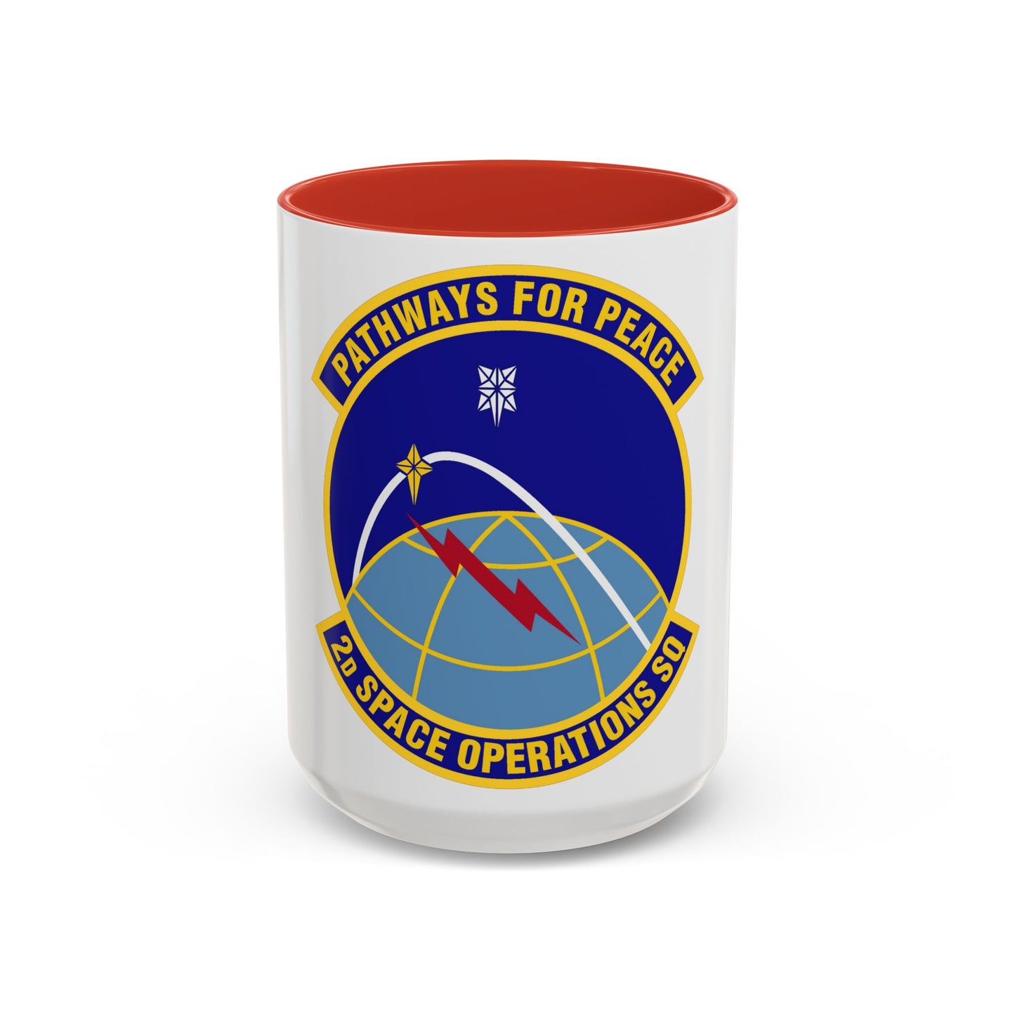 2d Space Operations Squadron (U.S. Air Force) Accent Coffee Mug