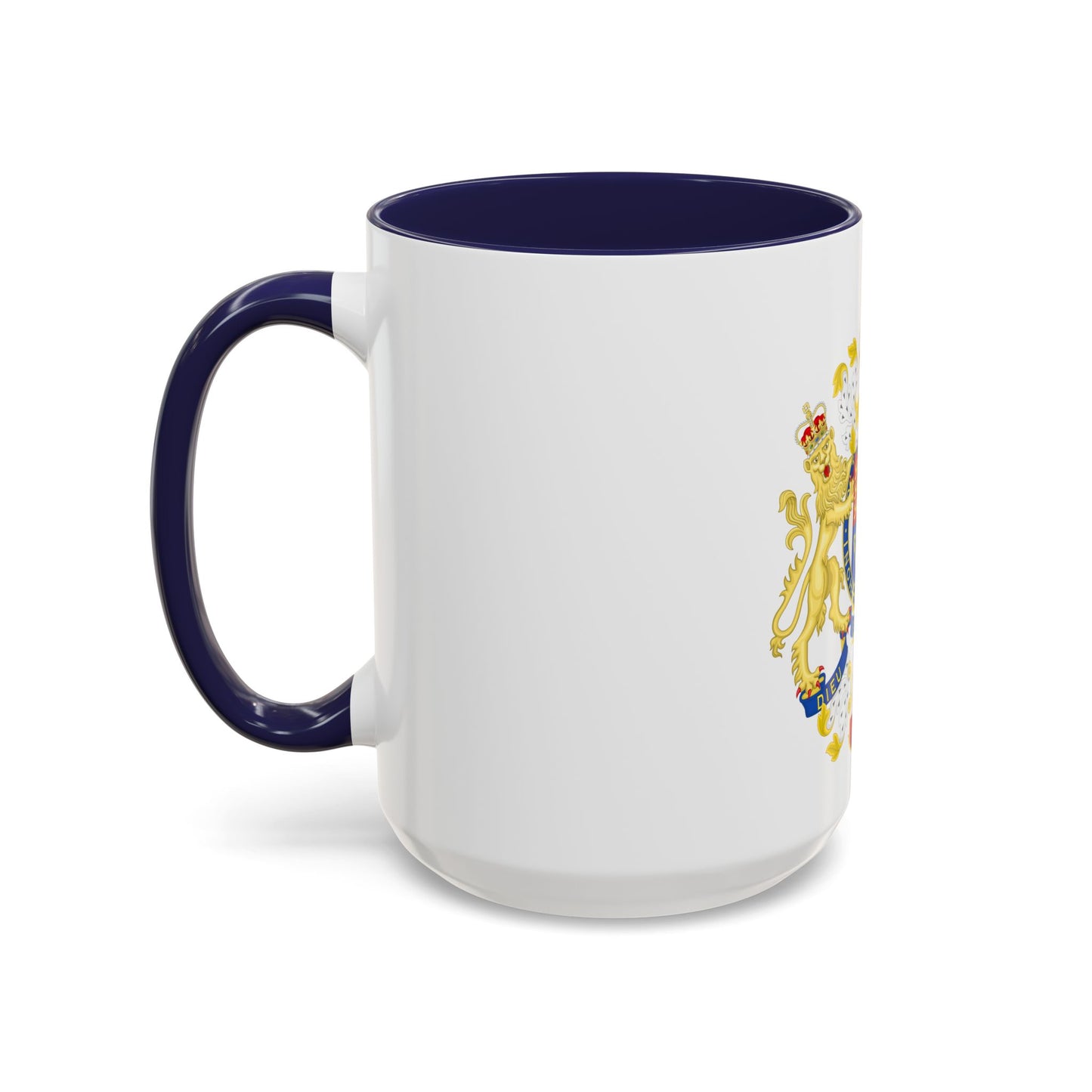 Coat of Arms of the Government of Gibraltar - Accent Coffee Mug